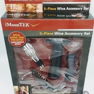 iMounTEK 5-Piece Wine Accessory Set